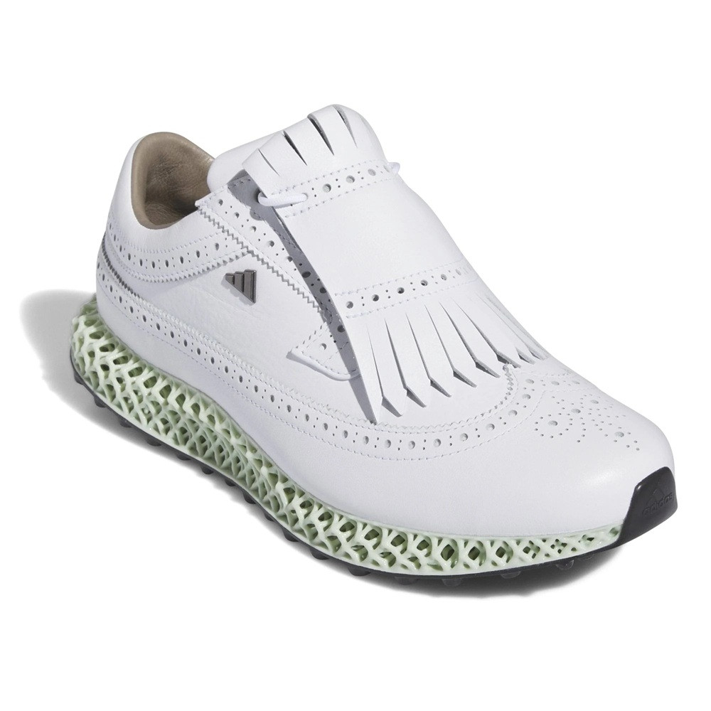 Adidas MC87 Adicross 4D Spikeless Golf Shoes White / Iron / Black